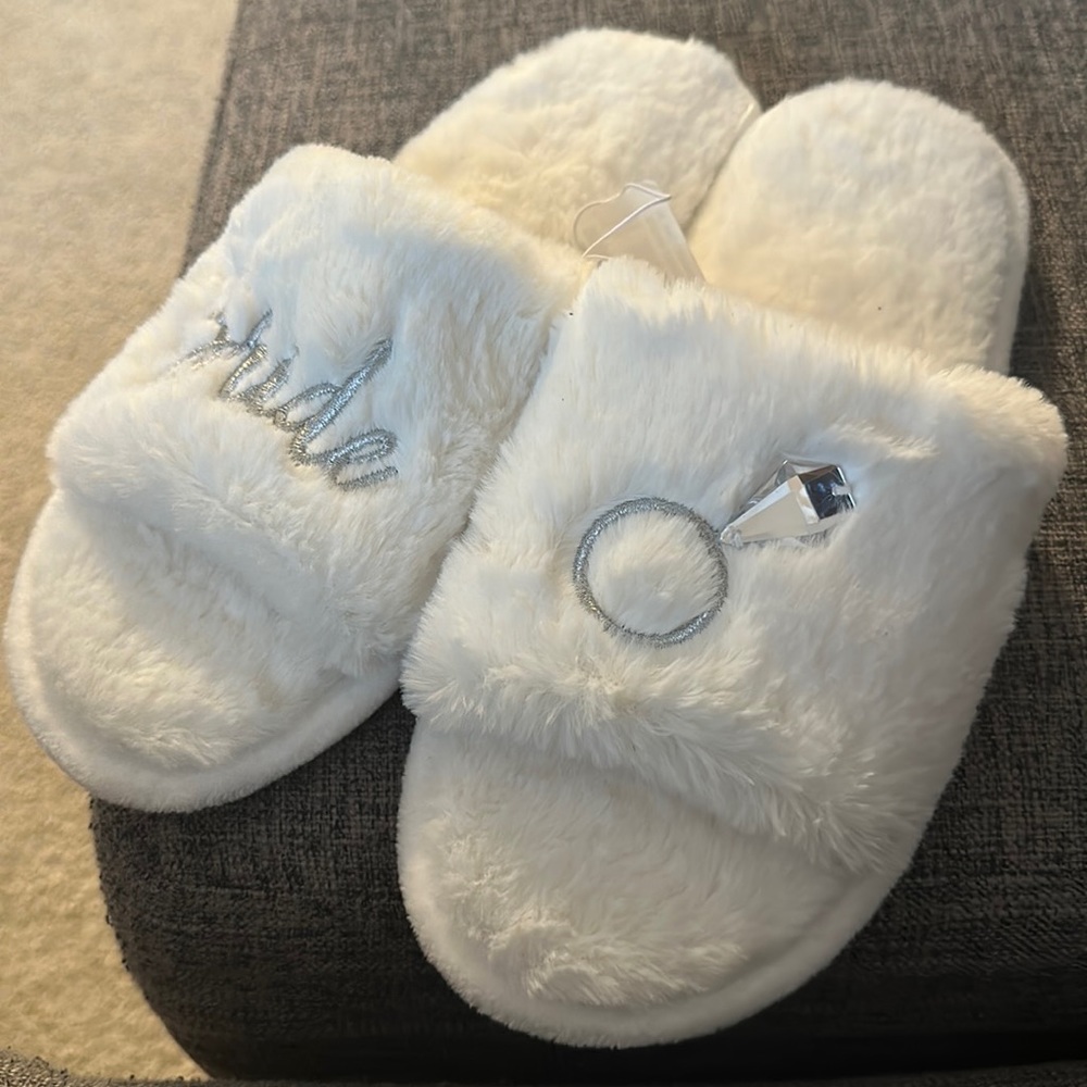 BRAND NEW - “Bride” Slippers- BRIDAL